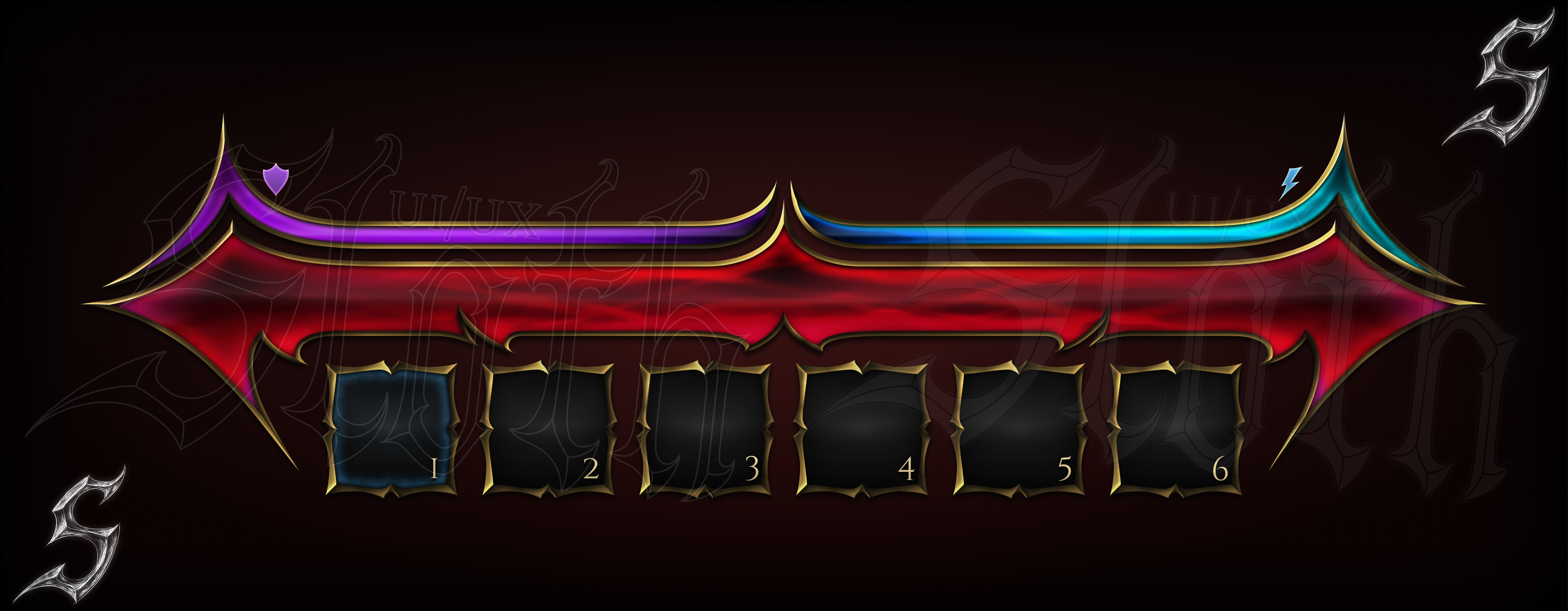 Action/Combat Fantasy HUD